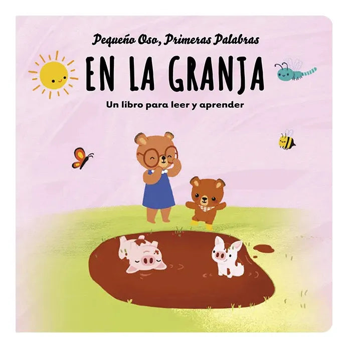Libro En La Granja Pequeño Oso, Primeras Palabras