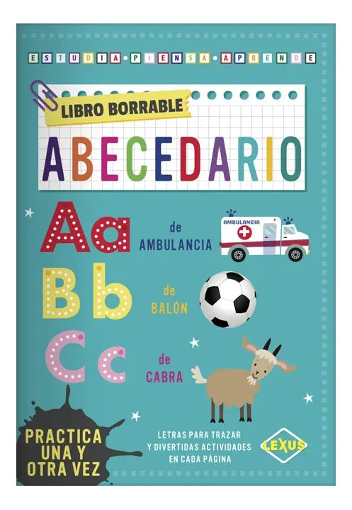 Libro Aprendamos Colores, Abecedario, Formas Y Números