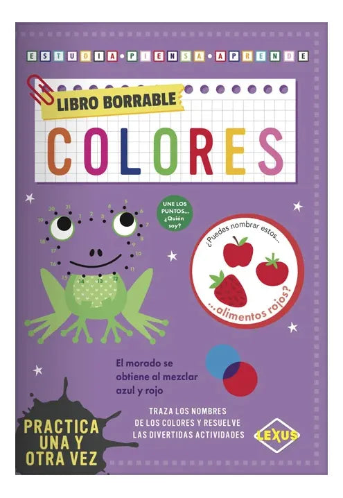 Libro Aprendamos Colores, Abecedario, Formas Y Números