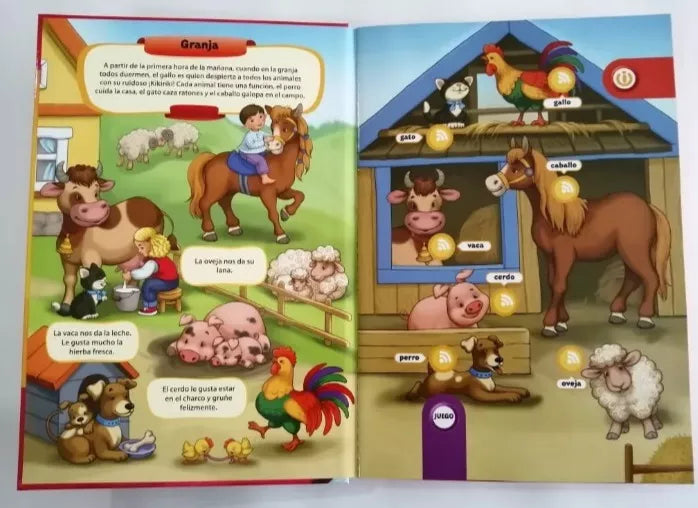 El Mundo De Los Animales Touch It Book
