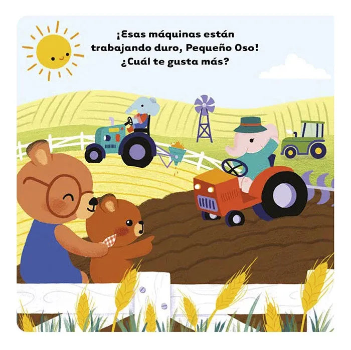 Libro En La Granja Pequeño Oso, Primeras Palabras