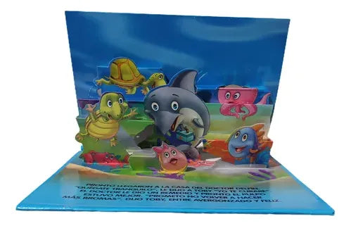 Libro Un Pulpo En Apuros (aventuras Animales Pop-up)