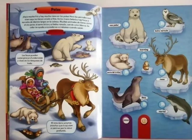 El Mundo De Los Animales Touch It Book