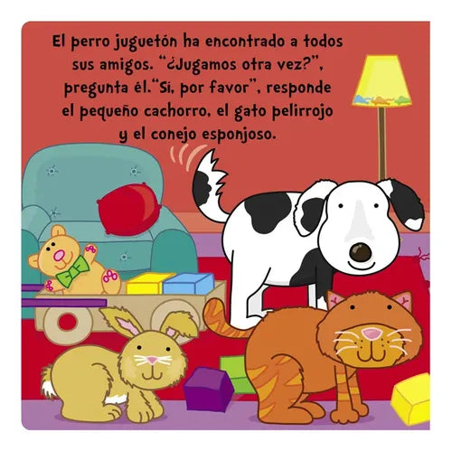 Libro Mascotas Juguetonas Colección Escondidas