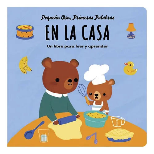 Libro En La Casa Pequeño Oso, Primeras Palabras