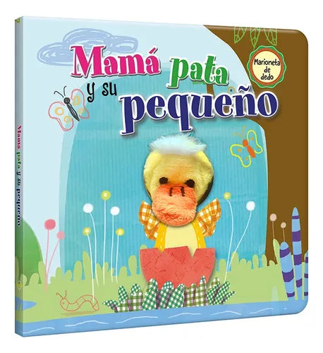 Colección 4 Libros Con Marioneta De Dedo