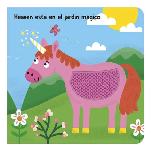 Libro El Mágico Mundo De Los Unicornios: Un Libro Para Tocar