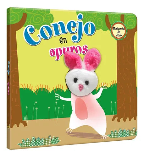 Colección 4 Libros Con Marioneta De Dedo