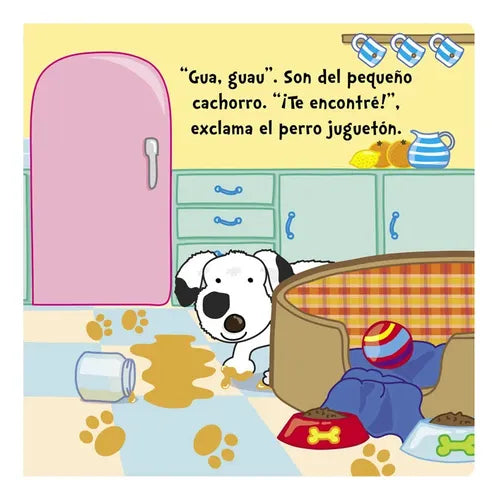 Libro Mascotas Juguetonas Colección Escondidas