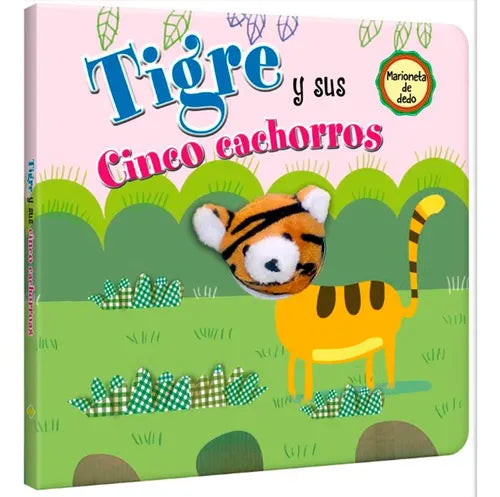 Colección 4 Libros Con Marioneta De Dedo