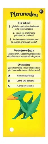 Libro Abanico Diverti Mente Dinosaurios