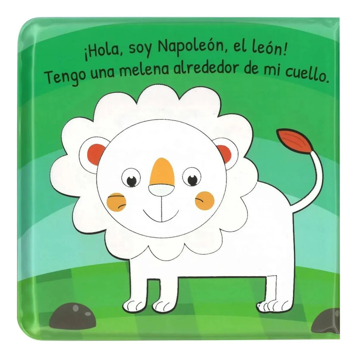 Animales De La Jungla Libro Para El Baño