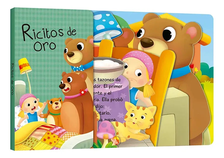 Libro Ricitos De Oro Troquelado
