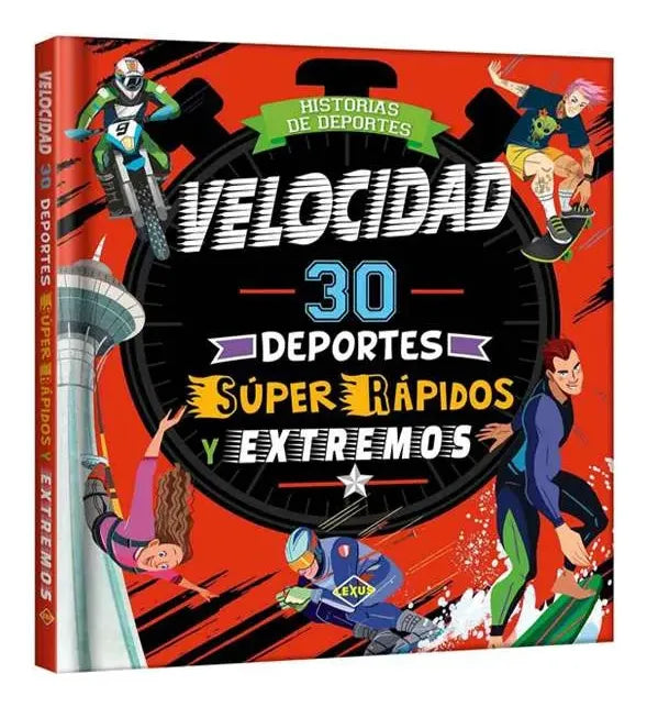 Libro Velocidad 30 Deportes Súper Rápidos Y Extremos