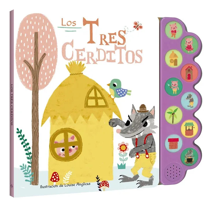 Libro Los Tres Cerditos Libro Sonoro