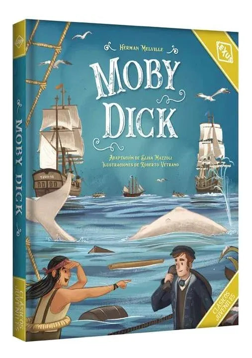 Libro Moby Dick Clásicos Juveniles