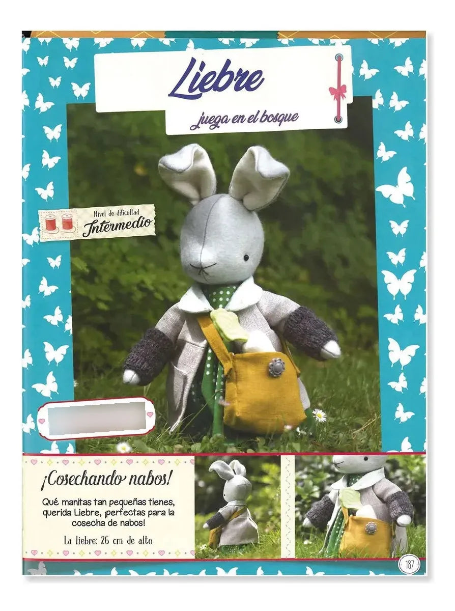 Libro 30 Creaciones En Tela Y Muñecos De Felpa