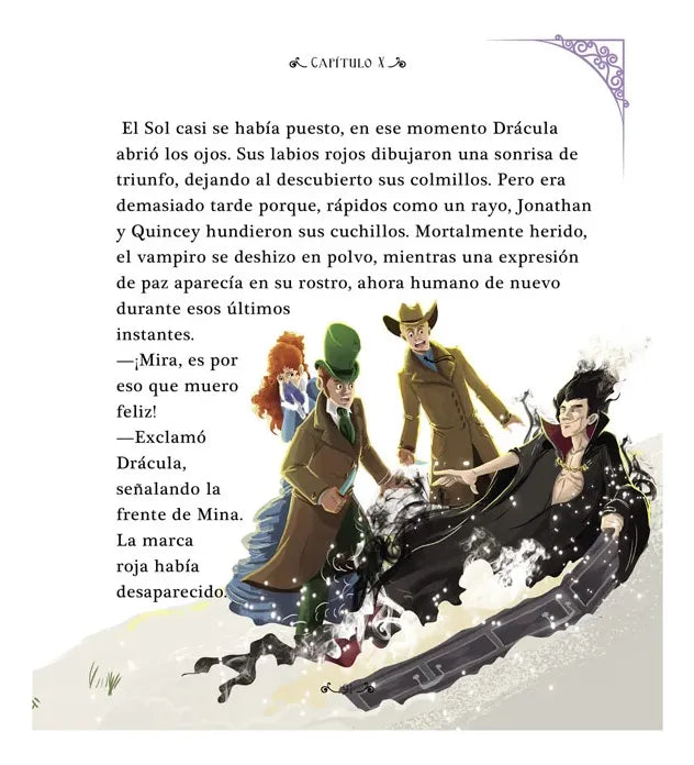 Libro Drácula Clásicos Juveniles