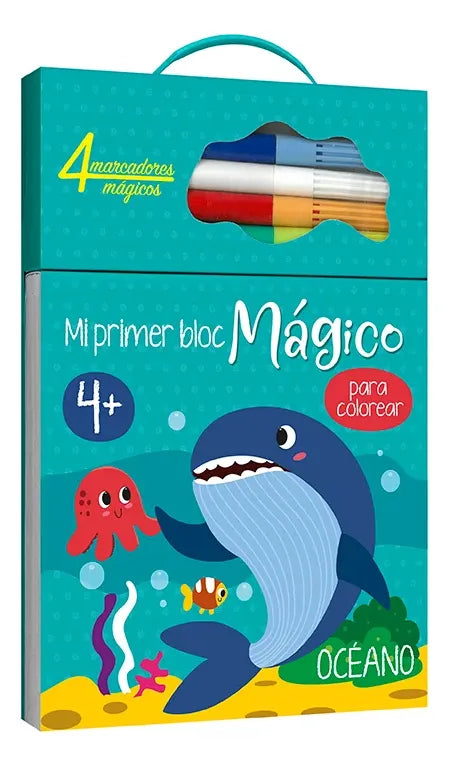 Libro Mi Primer Bloc Mágico: Océano