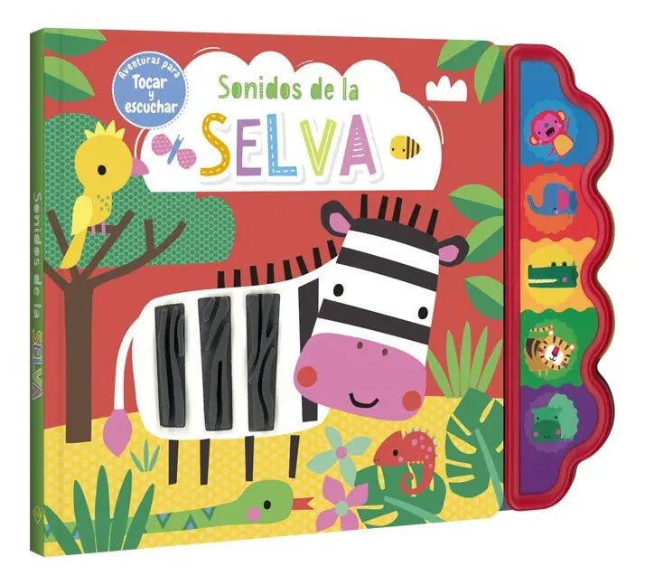 Libro Sonidos De La Selva Tocar Y Escuchar