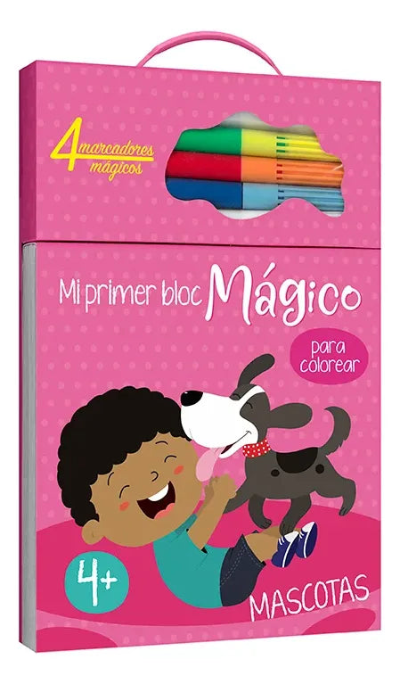 Libro Mi Primer Bloc Mágico: Mascotas