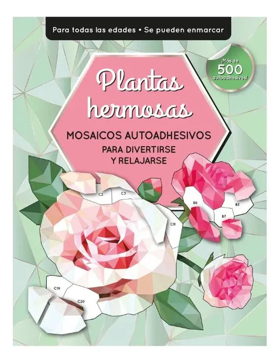 Libro Mosaico Plantas Hermosas