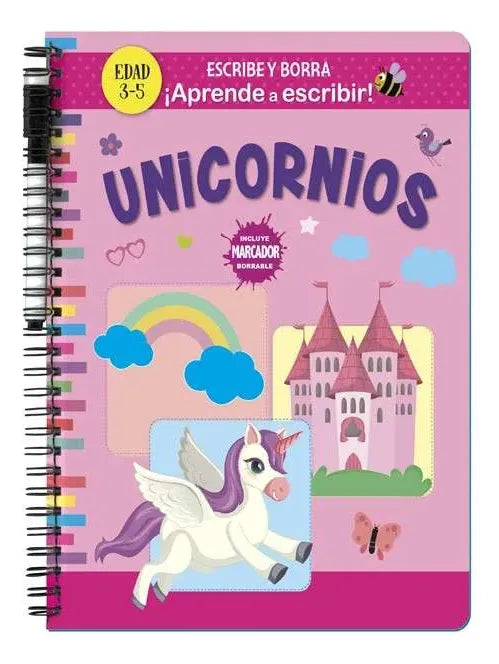 Libro Escribe Y Borra Unicornios