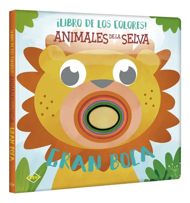 Animales De La Selva Gran Boca ¡libro De Los Colores!