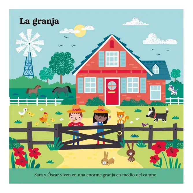 Libro Piezas De Juego Granja