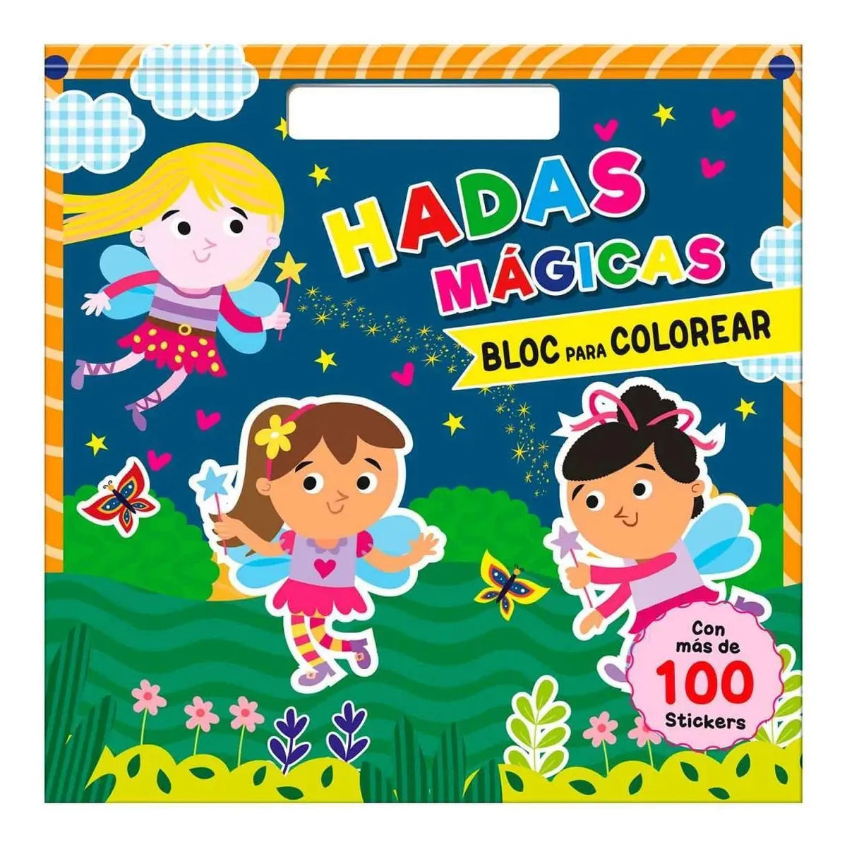 Libro Hadas Mágicas Bloc Para Colorear