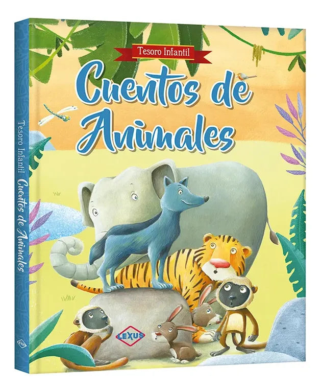 Libro Cuentos De Animales Tesoro Infantil