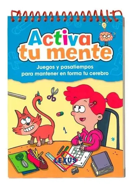 Colección Activa Tu Mente Juegos Y Desafíos Para Niños