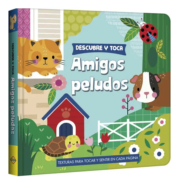 Descubre Y Toca Amigos Peludos Libro Con Texturas