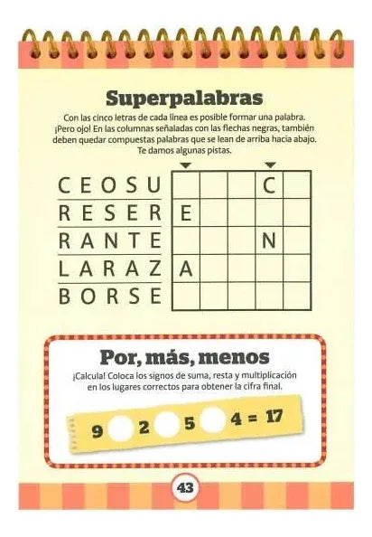 Libro Activa Tu Mente Juegos Y Pasatiempos 4