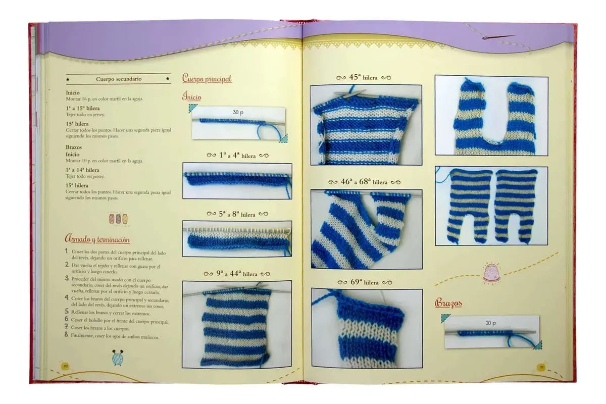 Libro Taller De Tejido A Dos Agujas