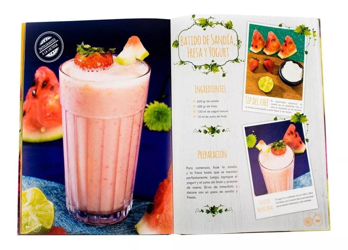 Libro Jugos y Batidos Saludables