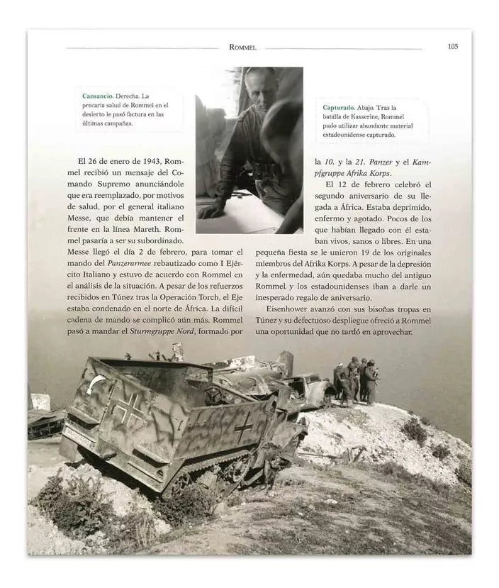 Libro Rommel - Protagonistas De La Historia