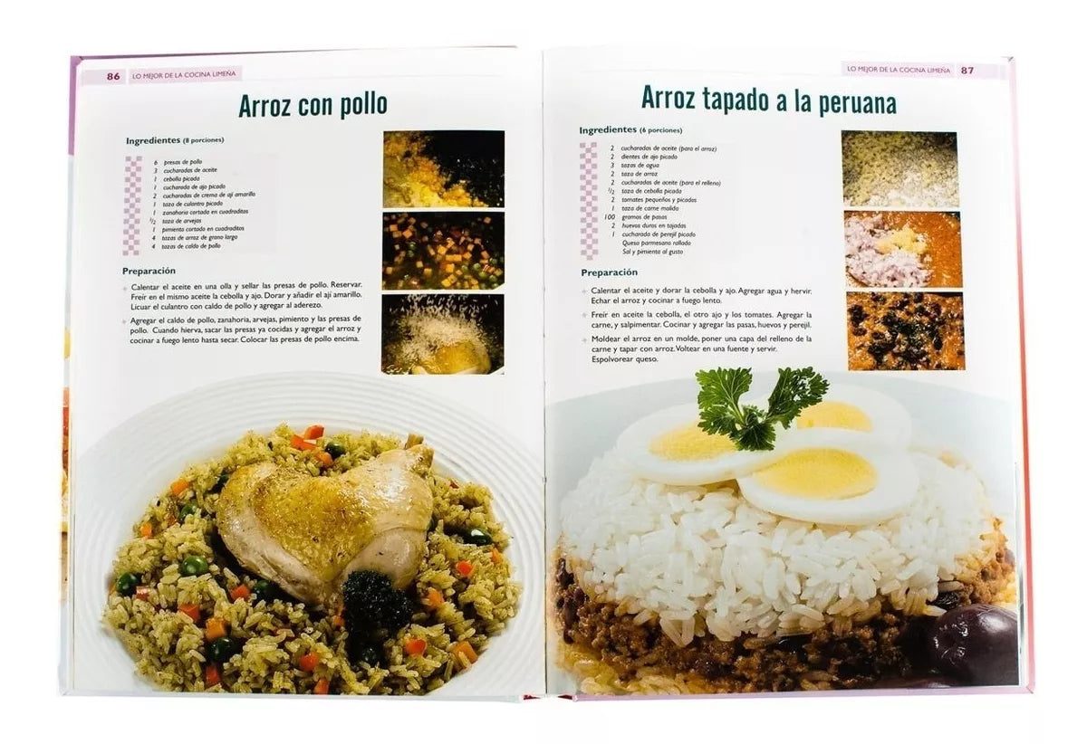 Libro Lo mejor de la comida Limeña