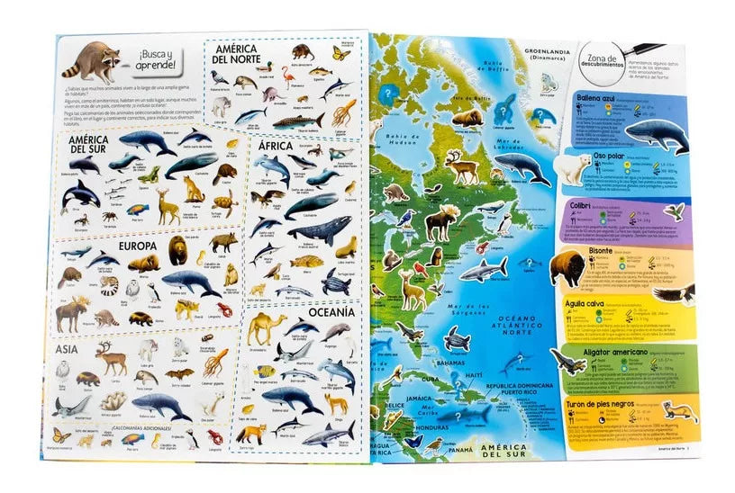 Atlas De Los Animales Del Mundo