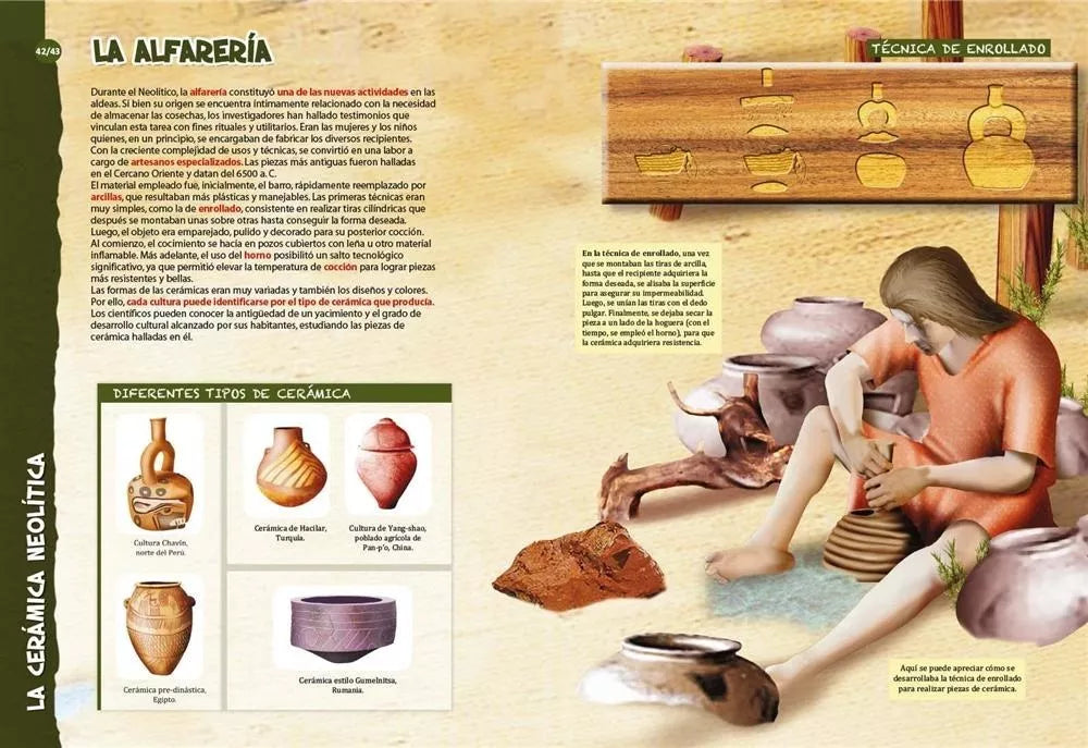 Libro Mundo Prehistórico Maxiformato
