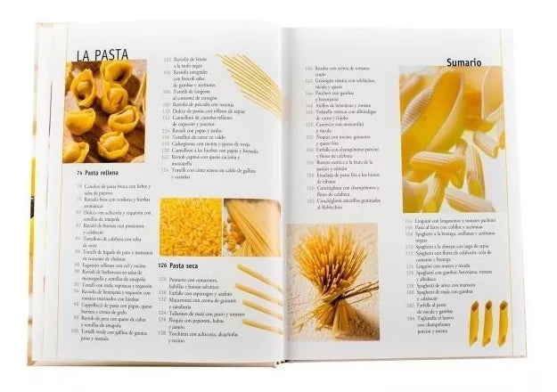 Libro Pasta recetas para preparar exquisitos platos