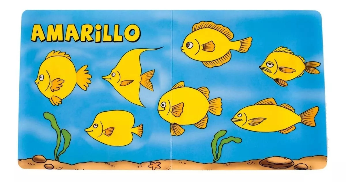 Libro aprendiendo 4 libros números, letras, colores y opuesto