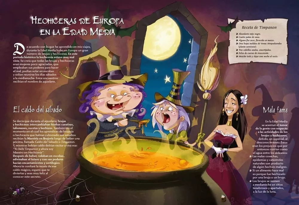 Libro El Mundo De Las Hechiceras Maxiformato
