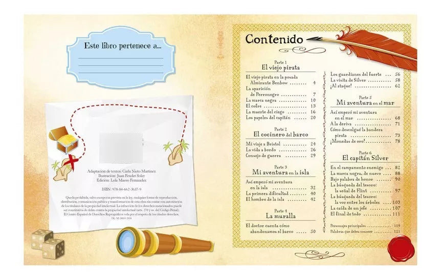 Libro La Isla del Tesoro