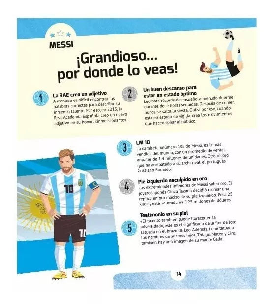 Libro 30 Jugadores de Fútbol que Hicieron Historia