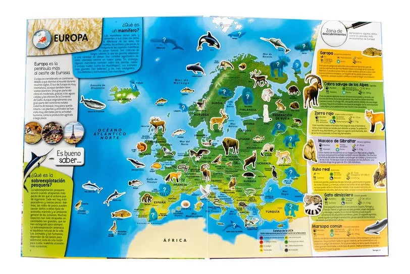 Atlas De Los Animales Del Mundo