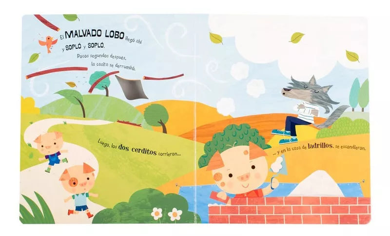 CUENTOS RIMADOS, LOS TRES CERDITOS