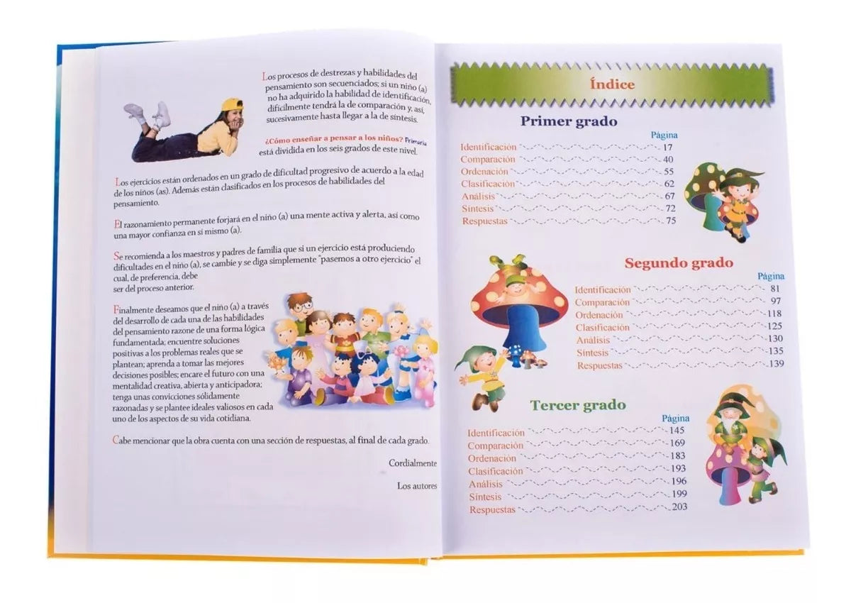 Libro Cómo Enseñar a Pensar a los Niños de Primaria