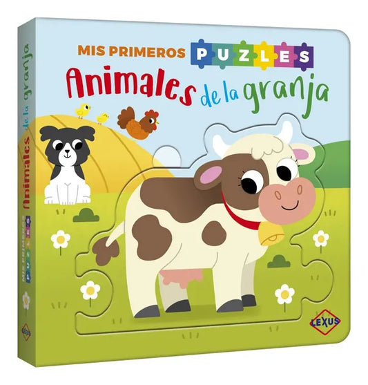 Libro Mis Primeros Puzles Animales De La Granja