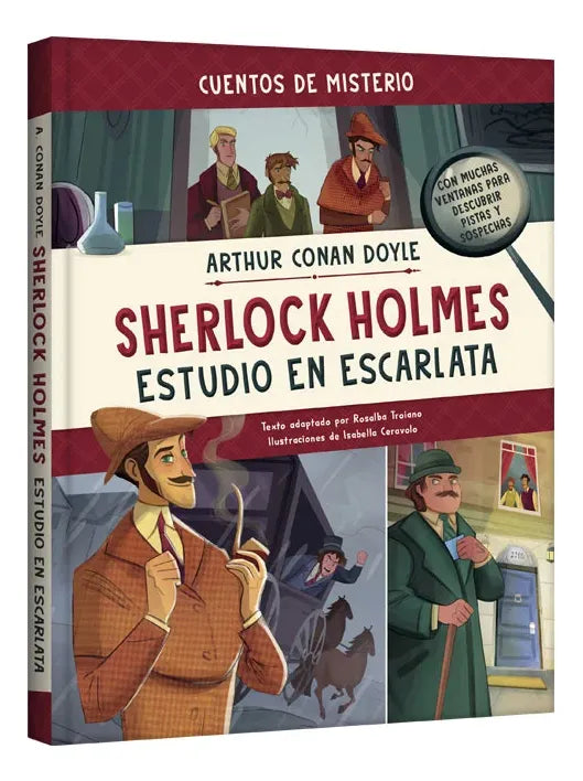 Libro Sherlock Holmes Estudio En Escarlata